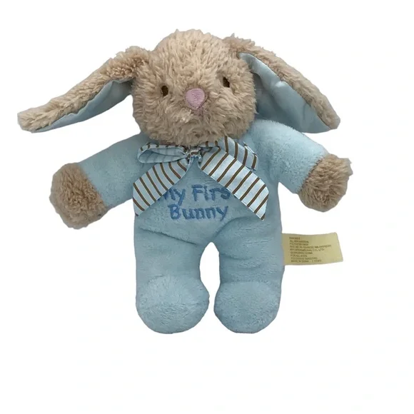 Dan Dee Toys Dan Dee My First Bunny Rabbit Plush Blue Baby - Main Image